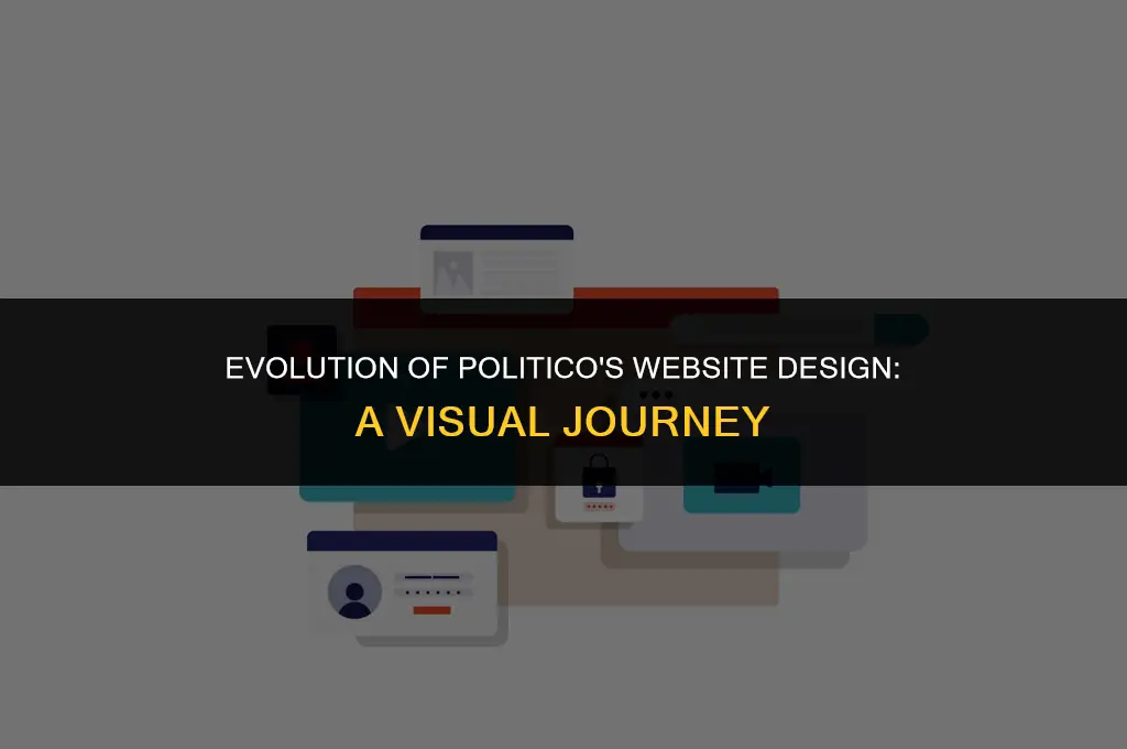 how many times has politico changed their website design