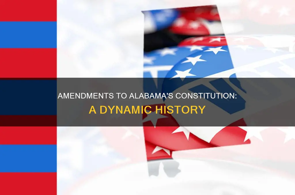 how many times has the alabama constitution been amended