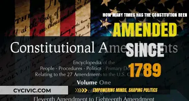 Amendments to the Constitution: A Historical Overview