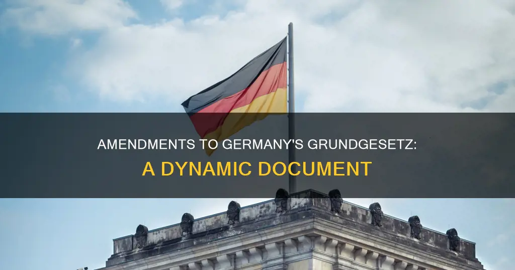how many times has the german constitution been amended