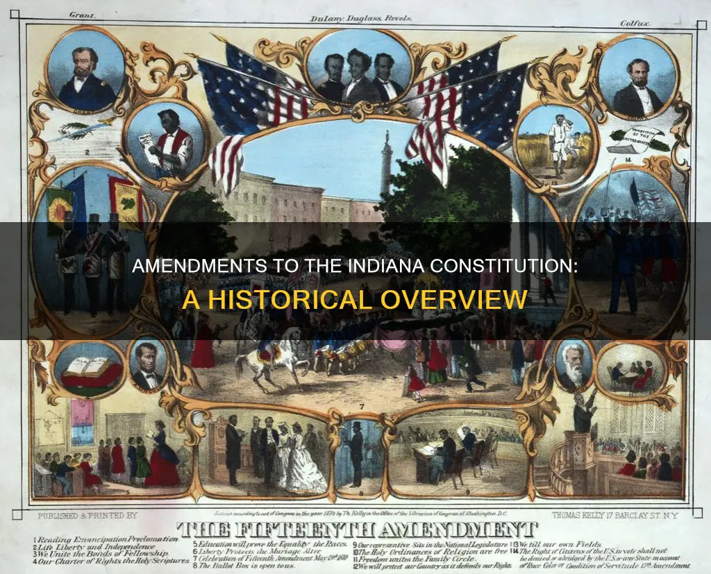 how many times has the indiana constitution been amended