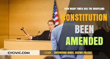 Amendments to the Maryland Constitution: A Historical Overview