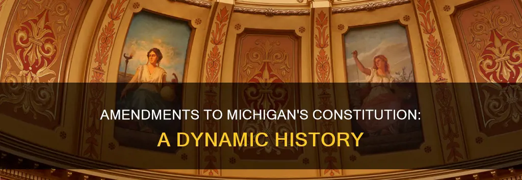 how many times has the michigan constitution been amended