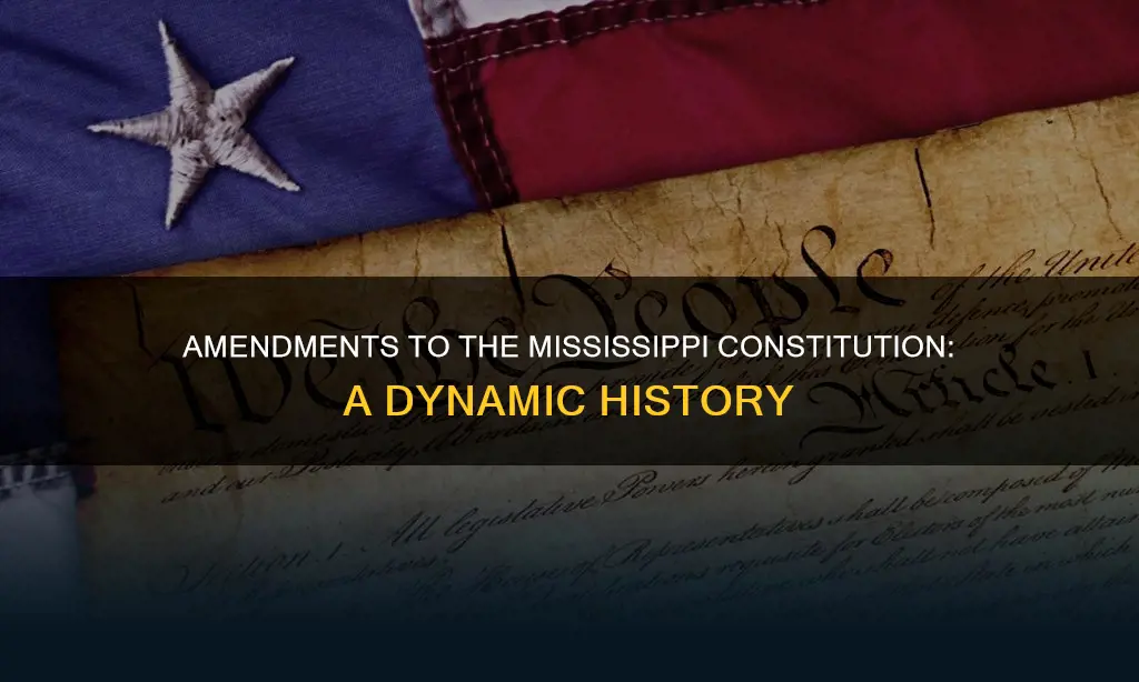 how many times has the mississippi constitution been amended
