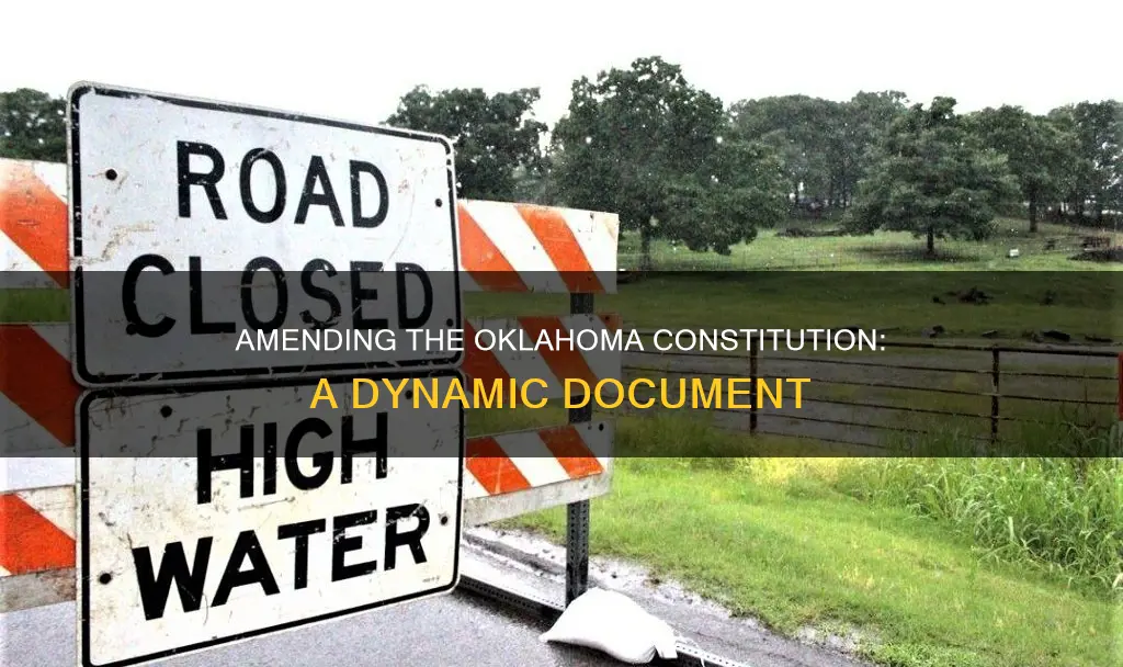 how many times has the oklahoma state constitution been amended