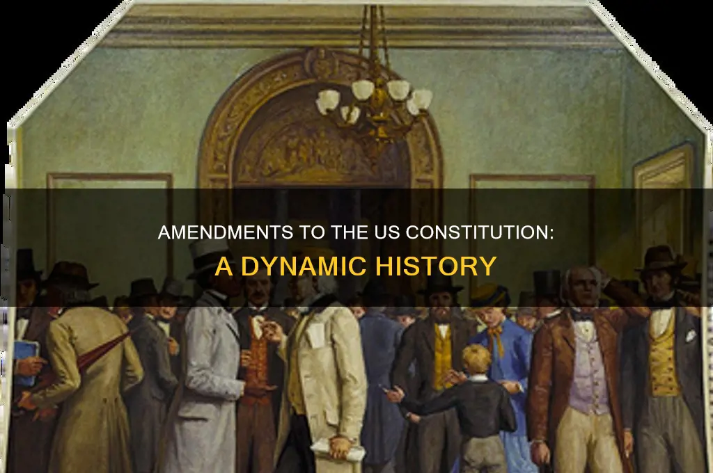 how many times has the us constitin been amended
