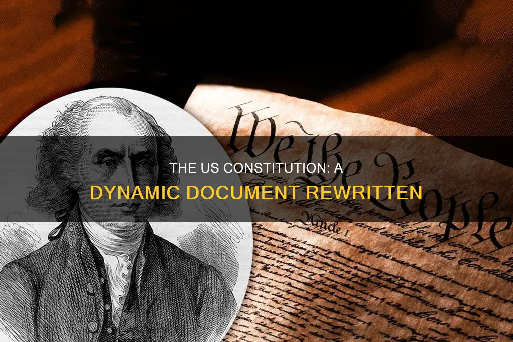 how many times has the us constitution been written