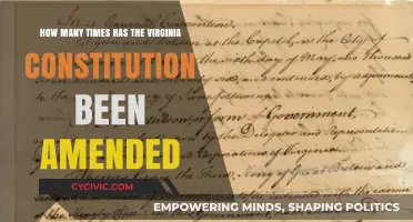 Amendments to the Virginia Constitution: A Historical Overview