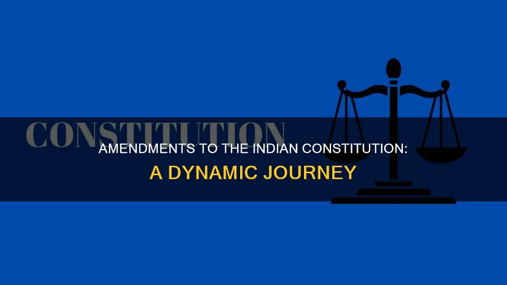 how many times indian constitution amendment