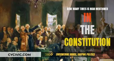 The Constitution's Use of "Man": Exploring the Mentions