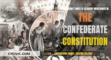 Slavery Mentions in Confederate Constitution: A Detailed Analysis