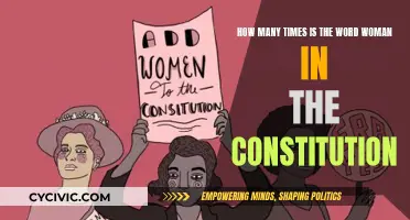 The Constitution's Surprising Number of "Woman" Mentions
