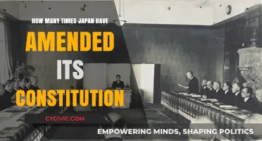 Japan's Constitution: Amendments and Their Frequency