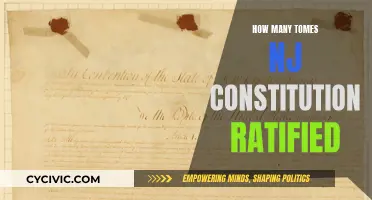 The Evolution of New Jersey's Constitution: Ratification Timeline