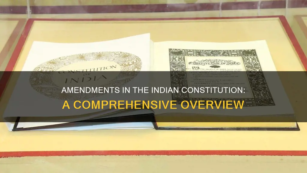 how many total amendments are in indian constitution