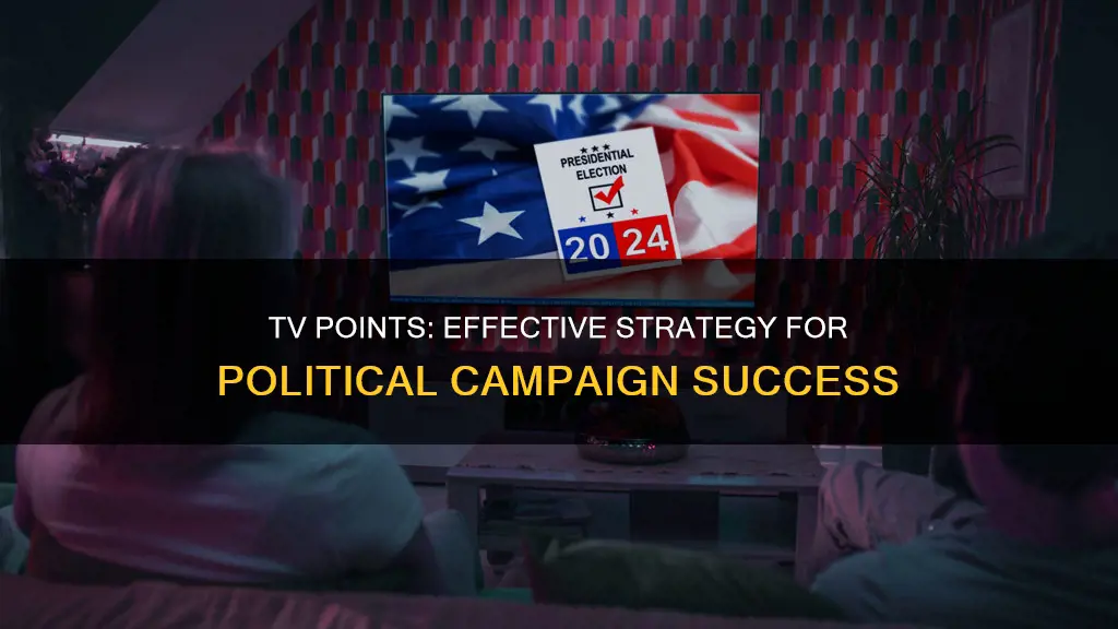 how many tv points are good for a political campaign