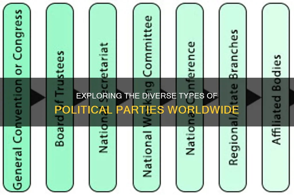 how many types of political parties are there
