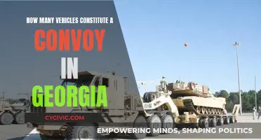 Vehicles in a Georgia Convoy: How Many?