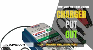 Volts of a Trickle Charger: Understanding the Basics