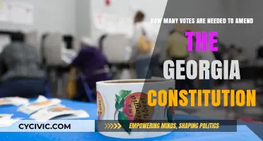 Amending Georgia's Constitution: Vote Thresholds Explained