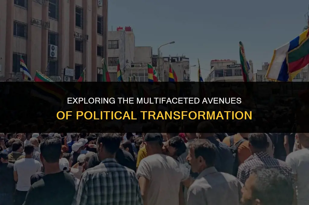how many ways do political change have