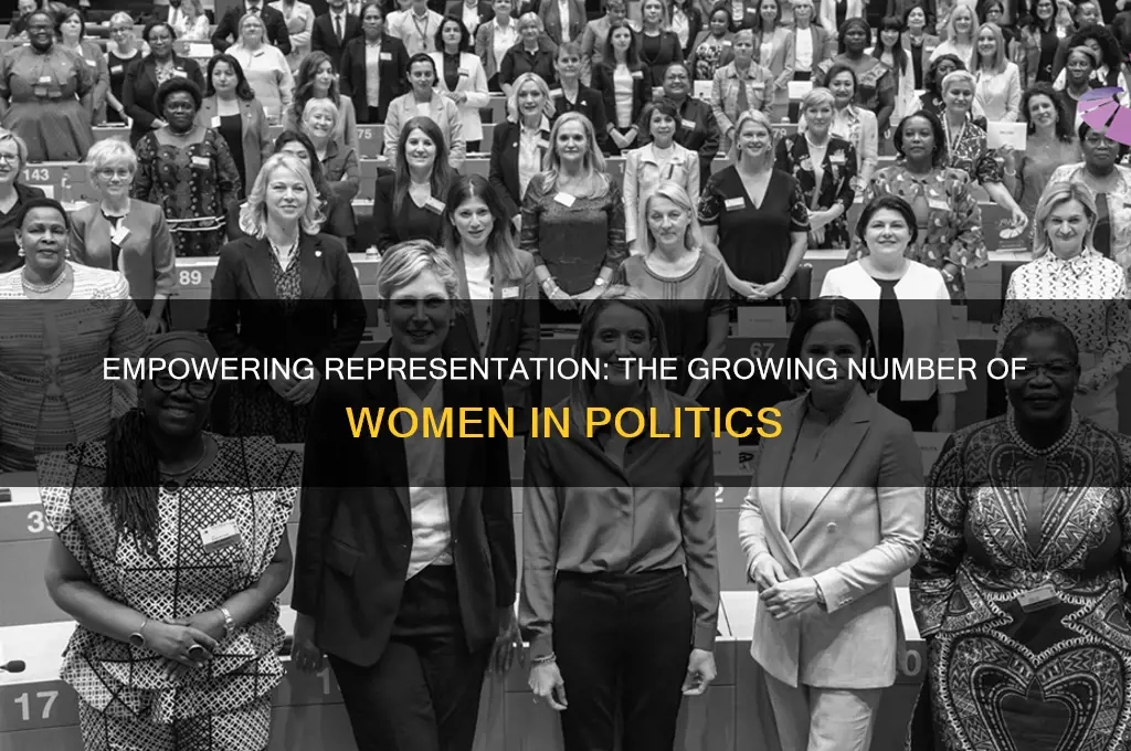 how many women in politics