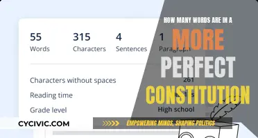 Wordsmithing a Better Constitution: How Many Do We Need?