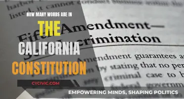 Words Count: California Constitution's Lengthy Text