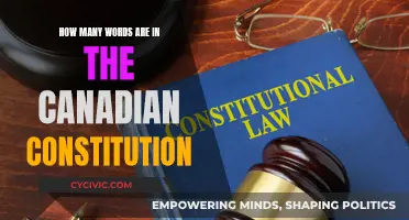 The Canadian Constitution: A Concise Word Count