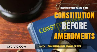 The Constitution's Original Word Count