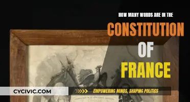 The Constitution of France: A Concise Word Count