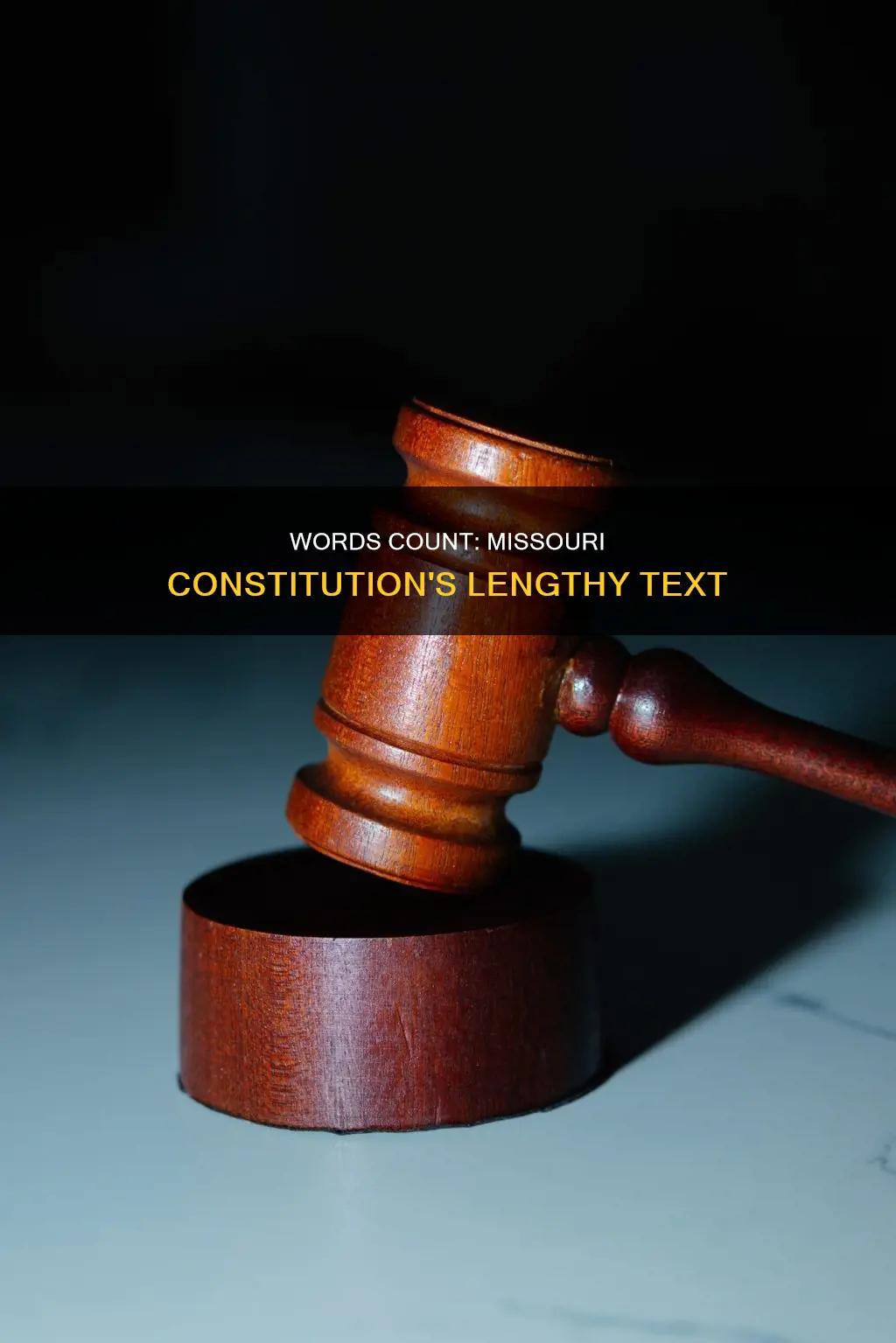 how many words are in the missouri constitution