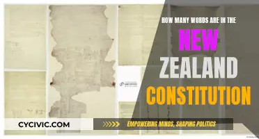 Exploring the Word Count of New Zealand's Constitution