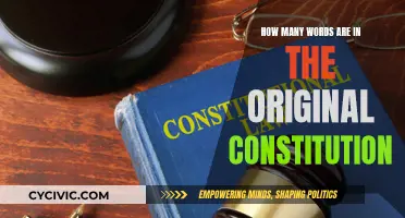 The Constitution's Word Count: A Founding Document's Length