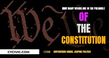 The Preamble's Word Count: A Constitutional Curiosity