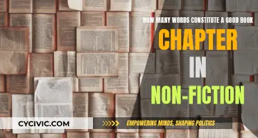 Wordsmithing Chapters: How Many Words?