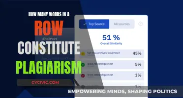 Words in Succession: Understanding Plagiarism Thresholds