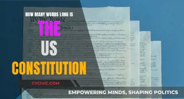 The US Constitution: A Concise Document of How Many Words?