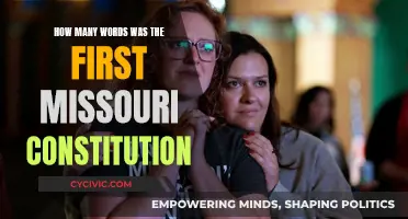 The Evolution of Missouri's Constitution: A Wordy Beginning