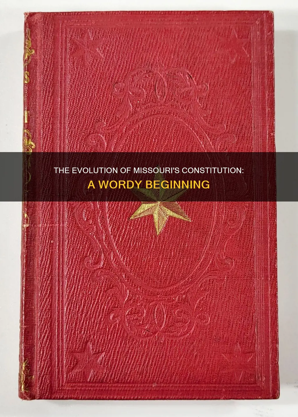 how many words was the first missouri constitution