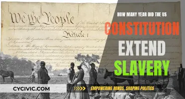 The US Constitution's Dark Legacy: Slavery's Extension