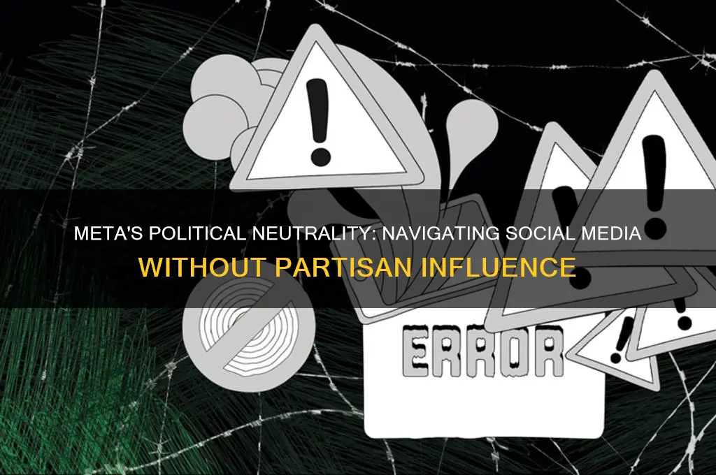 how meta distanced from politics