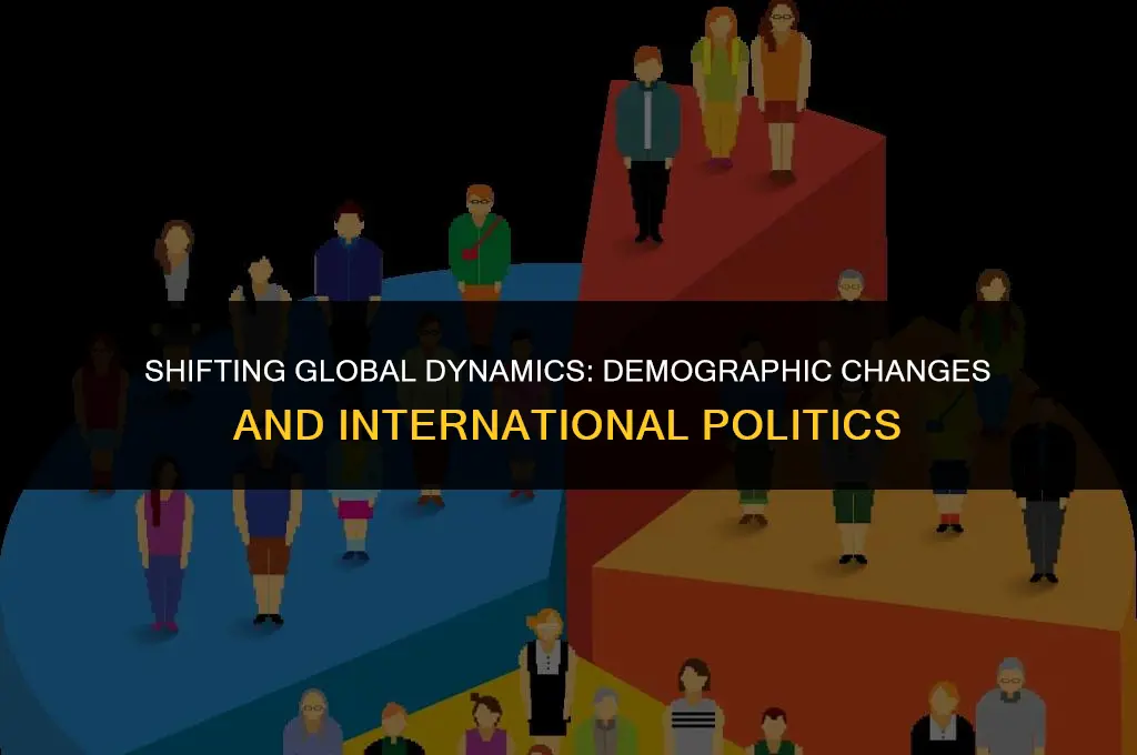 how might demographic change or population growth affect intetnational politics