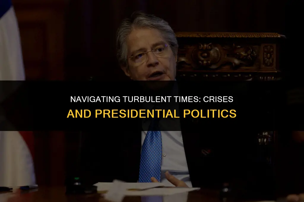 how might domestic or international crises affect presidential politics
