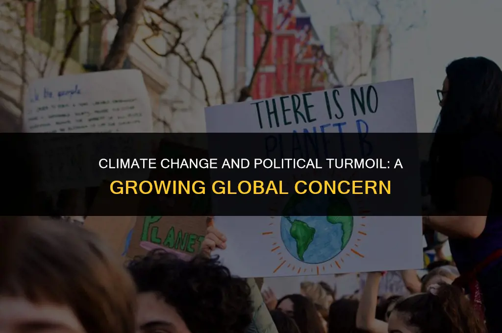 how might political instability be caused by climate change