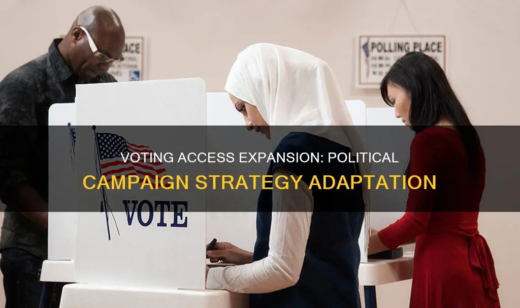 how might reducing property requirements for voting affect political campaigns