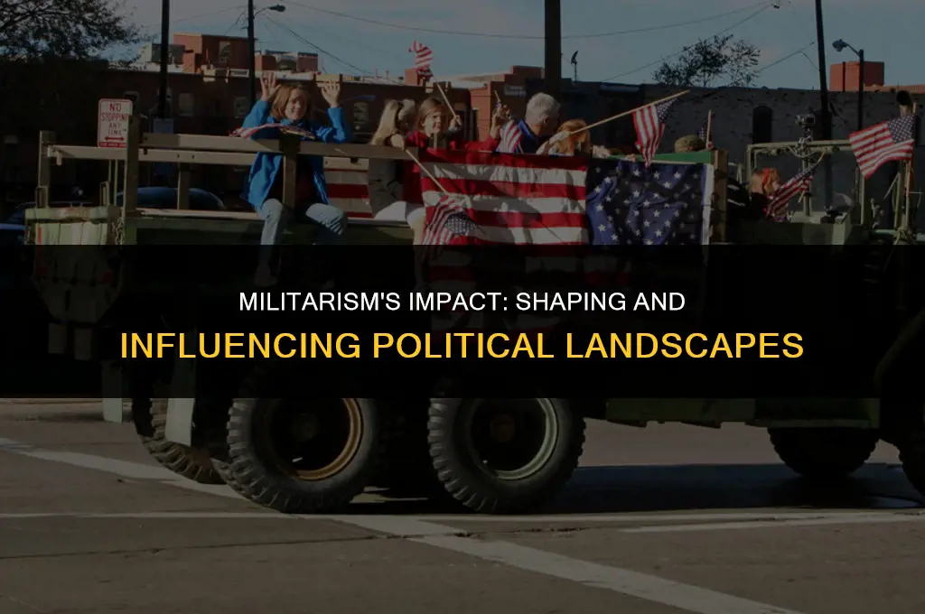 how militarism shaped and affected politics