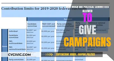 Political Committee Campaign Donations: How Much is Allowed?