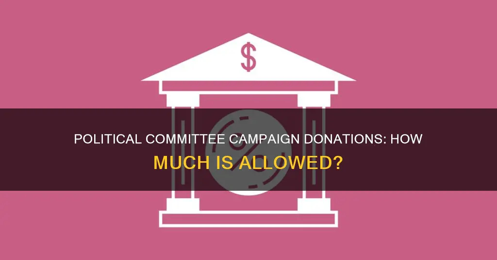 how much are political committees allowed to give campaigns