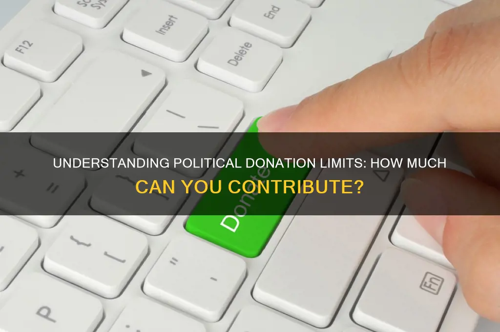 how much can i donate to political party